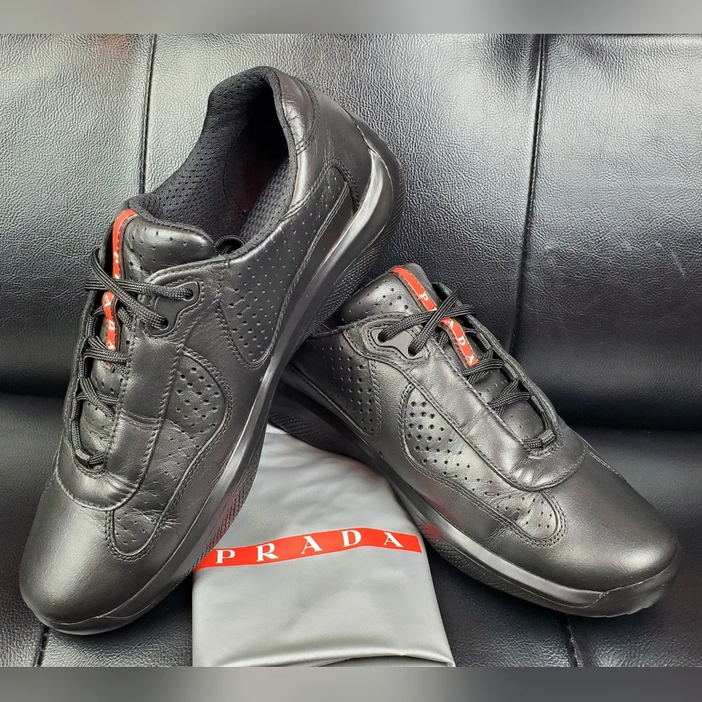 PRADA AMERICAS CUP TRIPLE BLACK ITALY ๐ฎ๐น - Picture 7 of 10